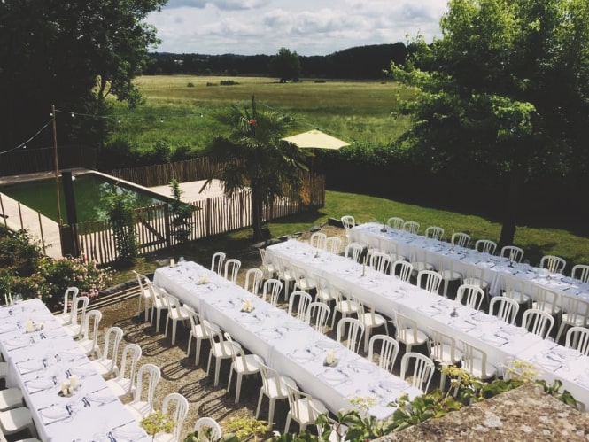 diner en plein air